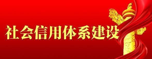米兰体育官网入口下载安装社会信用体系建设工作